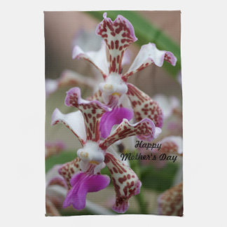 Vanda Orchid Tea Towel