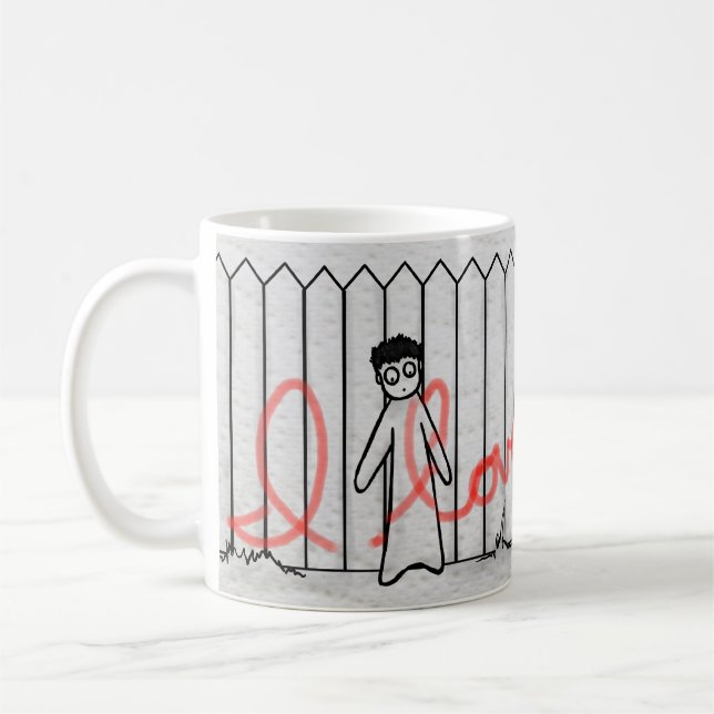 Vandal scandal! coffee mug (Left)