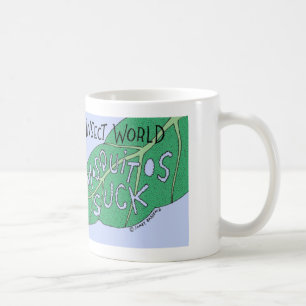 Vandalism in the insect world coffee mug