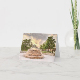 Vander Veer Park Davenport Iowa Note Card