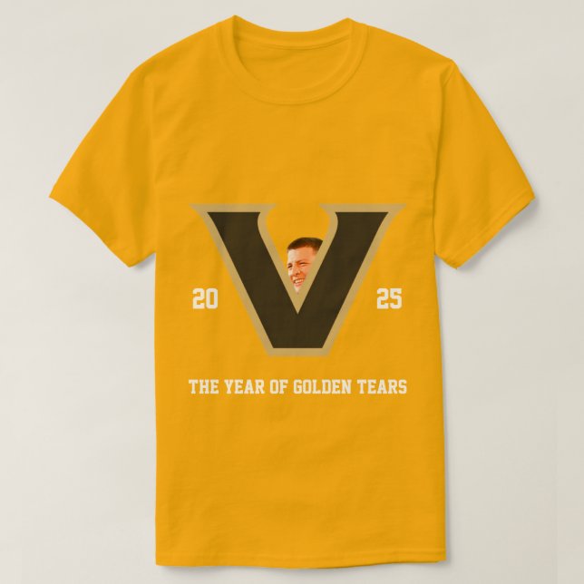 Vanderbilt Commodores 2025 T-Shirt (Design Front)