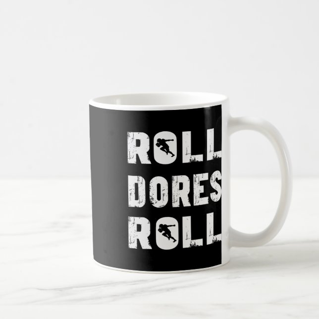 Vanderbilt Football Roll Dores Roll  Coffee Mug (Right)