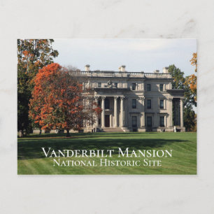 Vanderbilt Mansion National Historic Site, NY Postcard