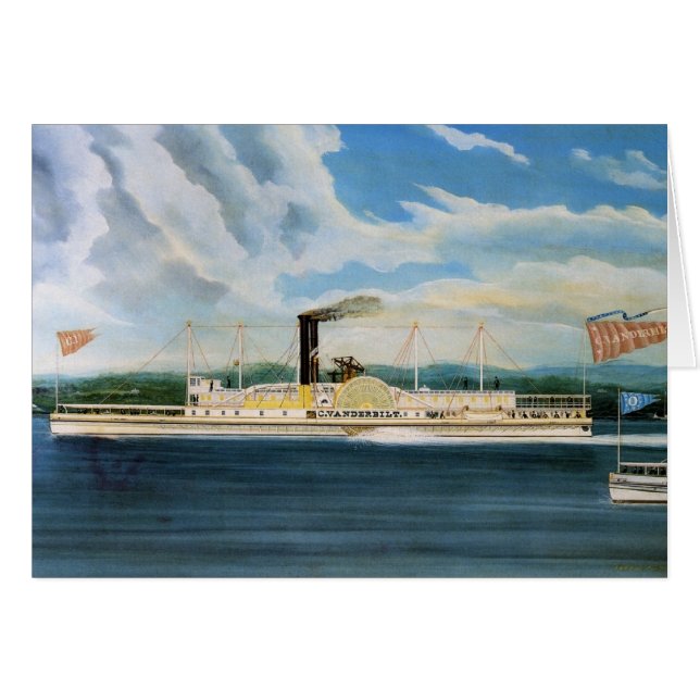 Vanderbilt steamboat 1847 (Front Horizontal)