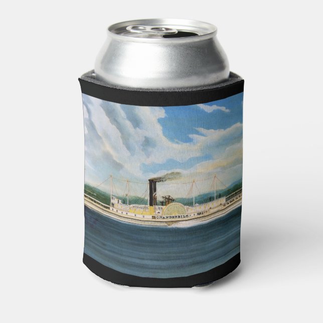 Vanderbilt steamboat 1847 can cooler (Can Back)