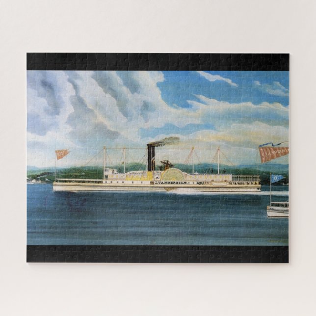 Vanderbilt steamboat 1847 jigsaw puzzle (Horizontal)