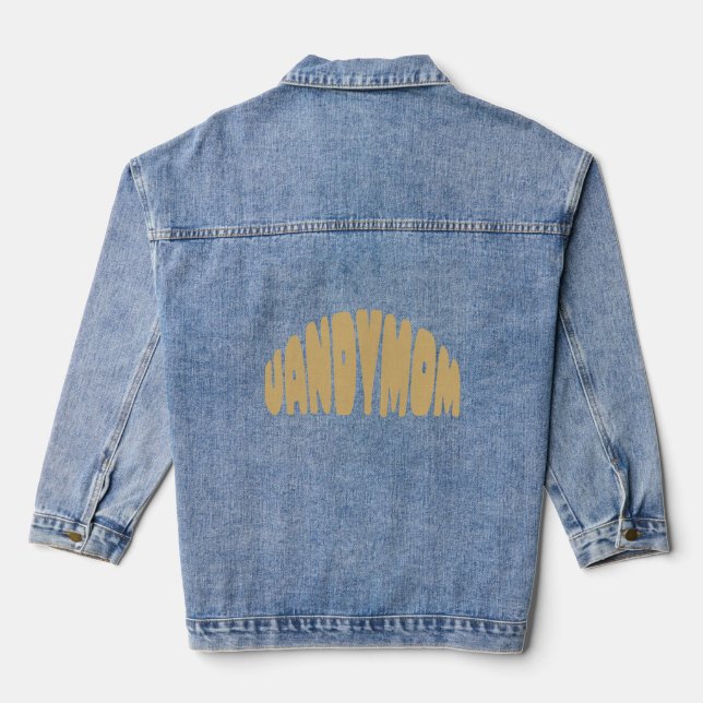 VANDERBILT UNIVERSITY MOM DENIM JACKET (Back)