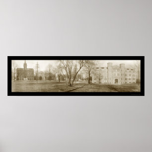 Vanderbilt University Photo 1909 Poster