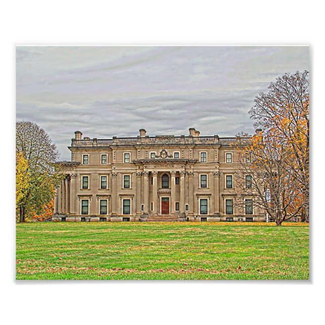 Vanderbuilt Mansion Photo Print (Front)