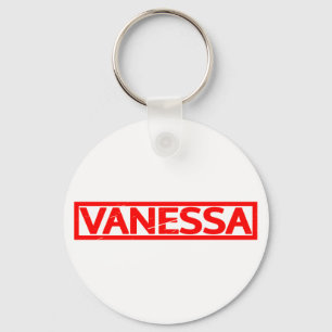 Vanessa Stamp Key Ring