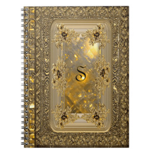 Vanfleet Mirage Victorian Monogram Notebook