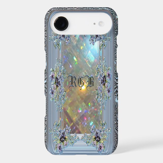 Vanfleet Victorian Girl Monogram Case-Mate iPhone Case (Back)