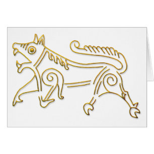 Vang Runestone-gold outline