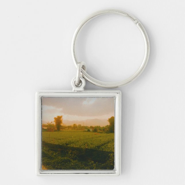 Vang Vieng - Laos  Key Ring (Front)