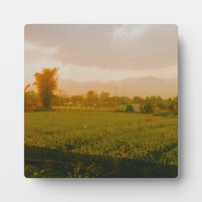 Vang Vieng - Laos  Plaque (Front)