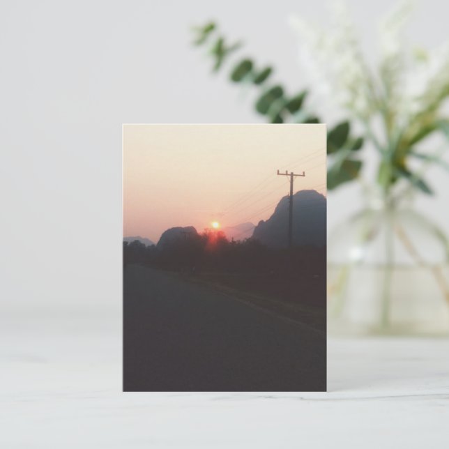 Vang Vieng Postcard (Standing Front)