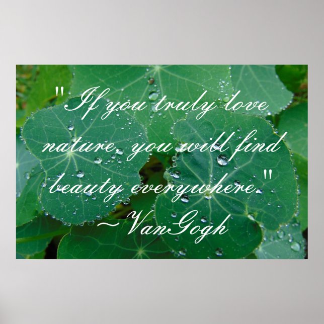 VanGogh Quote Poster (Front)