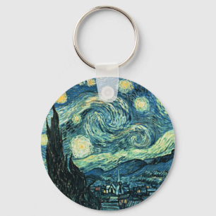 VanGogh Starry Night Key Chain