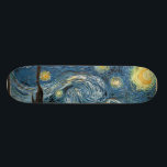 Vangogh Starry Night Skateboard Pro<br><div class="desc">Skateboard deck with the image of Vincent Van Gogh's Starry Night on it.</div>
