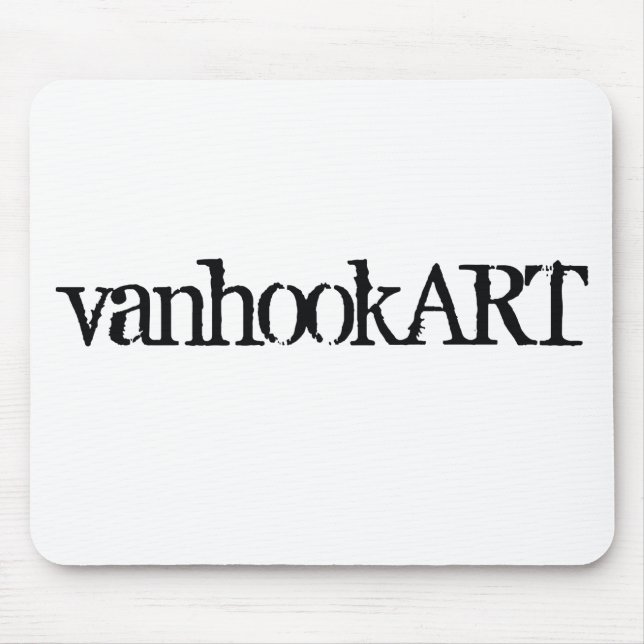 vanhookART Mousepad (Front)