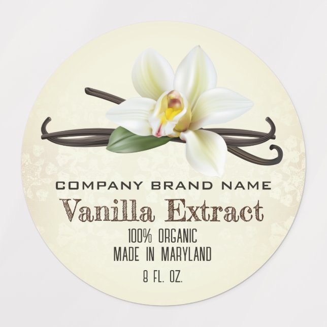 Vanilla Bean Spice (Design 1)