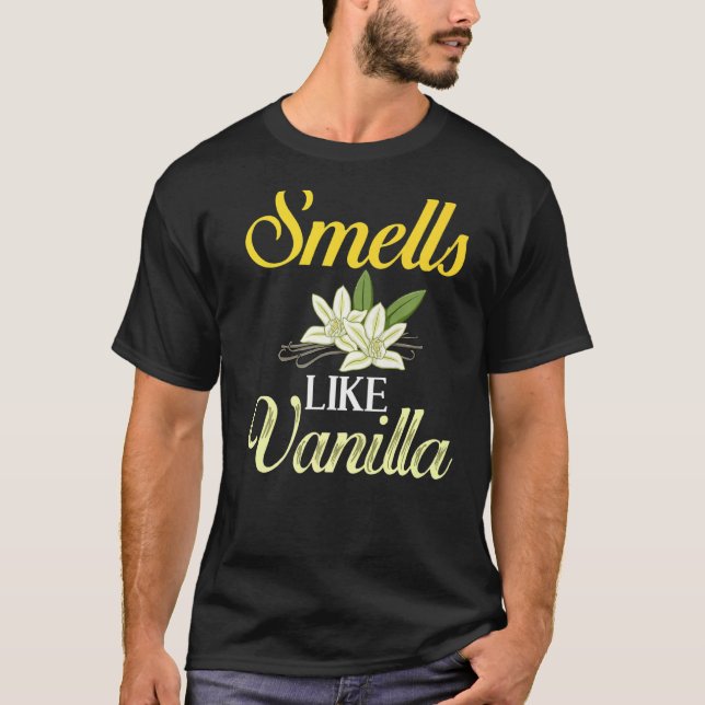 Vanilla Beans Extract Bourbon Ice Cream Paste Powd T-Shirt (Front)