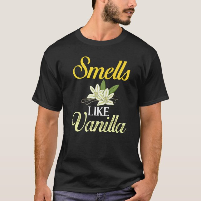Vanilla Beans Extract Bourbon Ice Cream Paste Powd T-Shirt (Front)