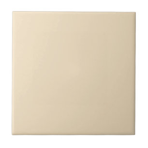 Vanilla Beige Solid Colour Ceramic Tile