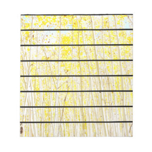 Vanilla Cake Aspen trees Flagstaff, Arizona Notepad