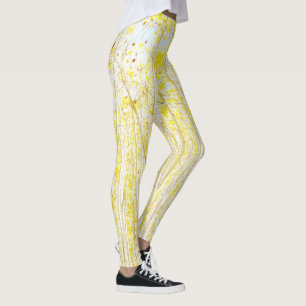 Vanilla Cake Aspen trees Leggings