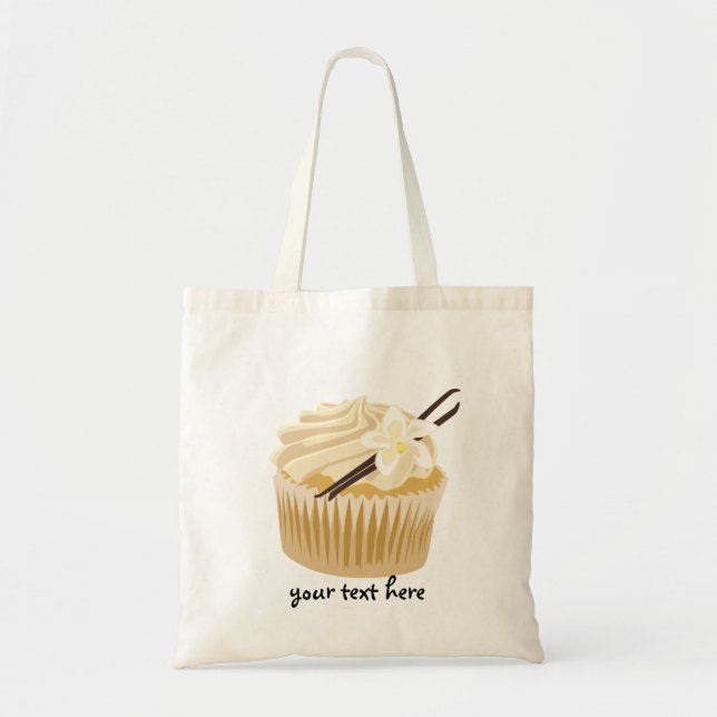 Vanilla Cupcake Tote Bag (Front)