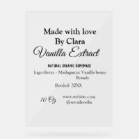 Vanilla extract homemade add ingredients weight de