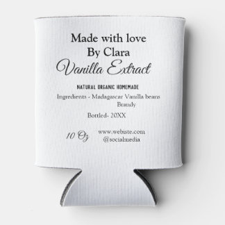 Vanilla extract homemade add ingredients weight de can cooler