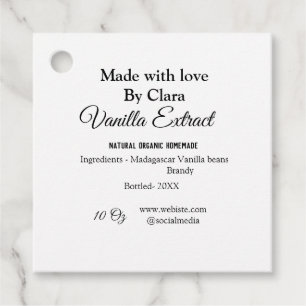 Vanilla extract homemade add ingredients weight de favour tags