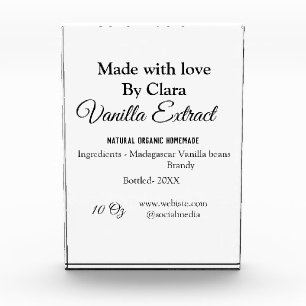 Vanilla extract homemade add ingredients weight de photo block
