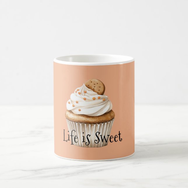 Vanilla Frosting Cupcake Coffee Mug (Center)
