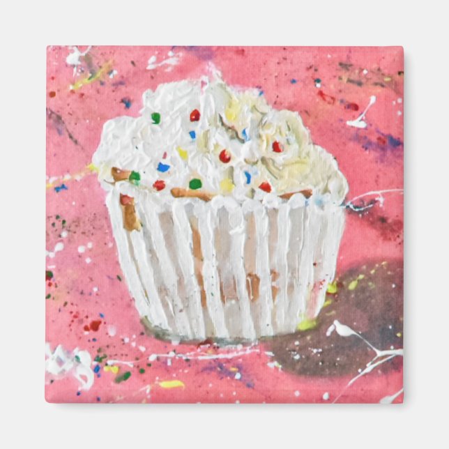 Vanilla Frosting Magnet (Front)