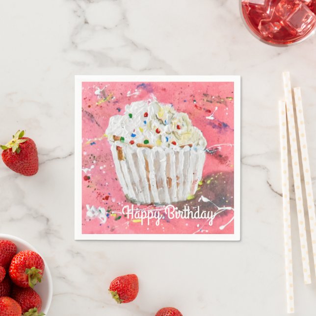 Vanilla Frosting Napkin (Insitu)