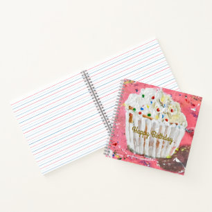 Vanilla Frosting Notebook