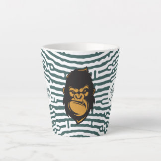 Vanilla Gorilla Small Latte Ceramic Mug