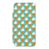 Vanilla Ice Cream Cone Pattern