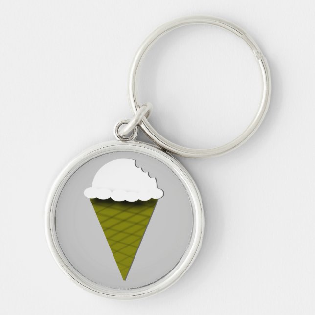Vanilla Ice Cream Keychain (Front)