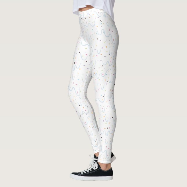 Vanilla Ice Cream Leggings (Left)