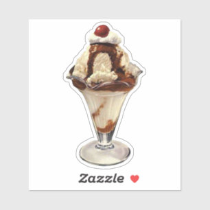 Vanilla Ice Cream Sundae