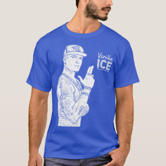 Vanilla Ice White retro T-Shirt