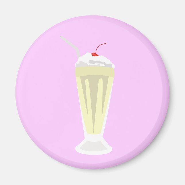 Vanilla Milkshake Magnet (Front)
