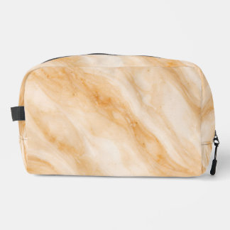 Vanilla Milkshake Marble Texture Dopp Kit