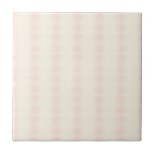 Vanilla pink geometric art design decor ceramic tile