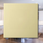 Vanilla Solid Colour | Classic Elegant Ceramic Tile<br><div class="desc">Vanilla Solid Colour | Classic | Elegant | Trendy | Stylish | Gift</div>