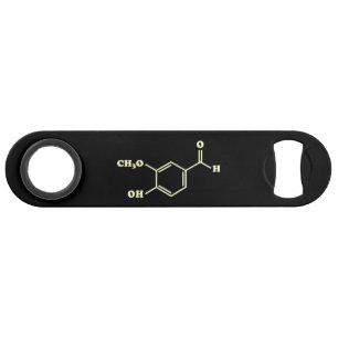 Vanilla Vanillin Molecular Chemical Formula
